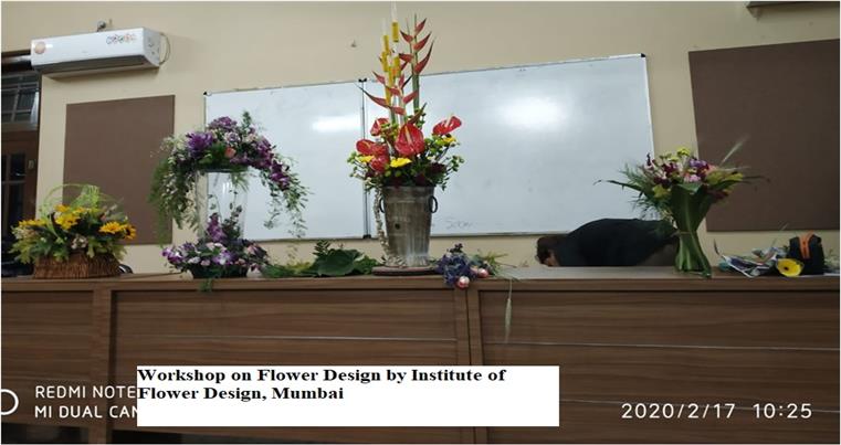 Workshop on Flower design -  Institute of Flower Design