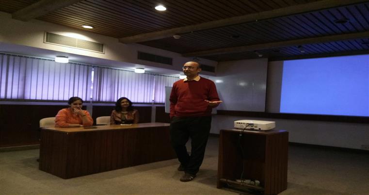 An active interaction with Dr. Rajesh Gokhale at National Institute of Immunology