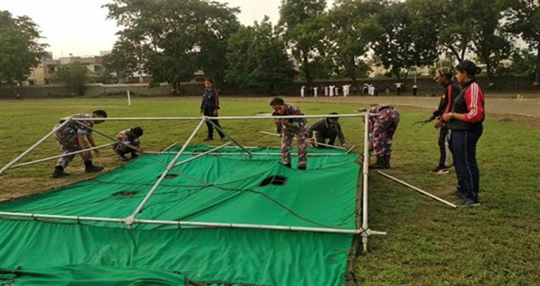 Tent Pitching