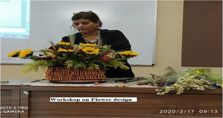 Workshp on Flower Design