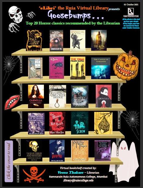 Horror Bookshelf Horror Bookshelf