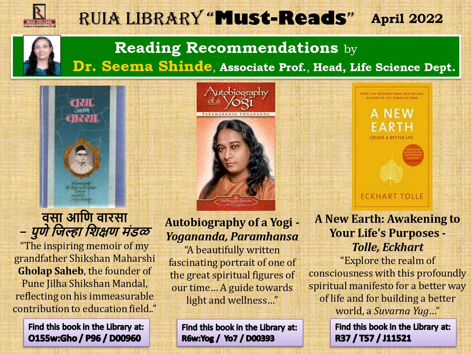 Must Reads Ruia Recommended Books April 2022 Must Reads Ruia Recommended Books April 2022