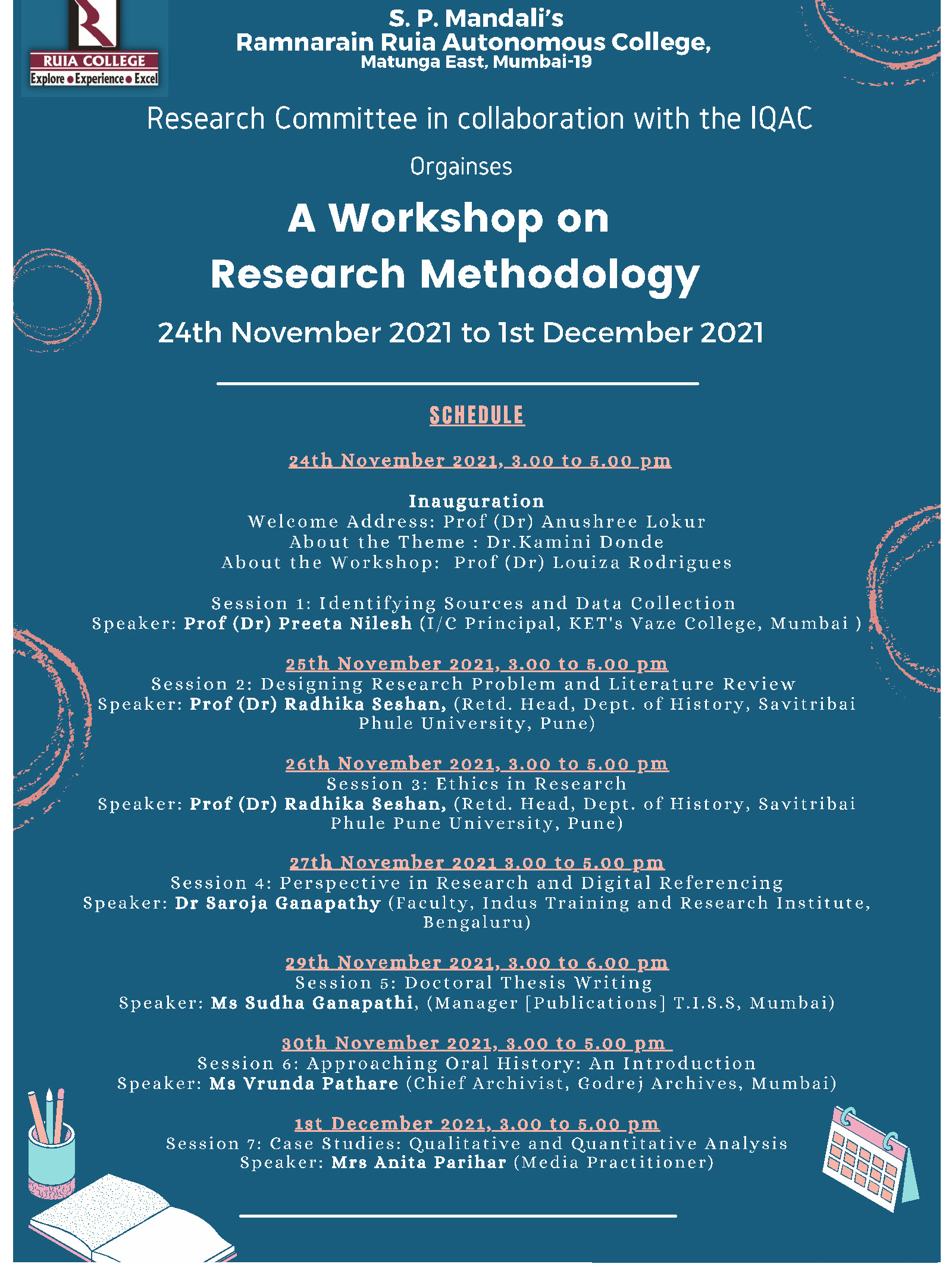 Research Methodology Workshop