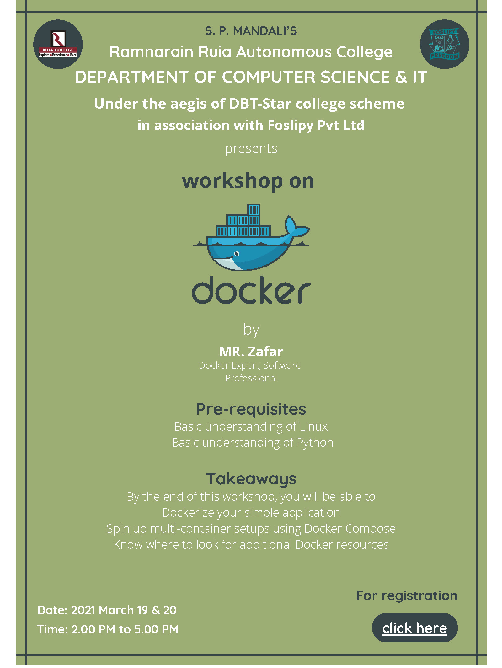 Docker Workshop Docker Workshop