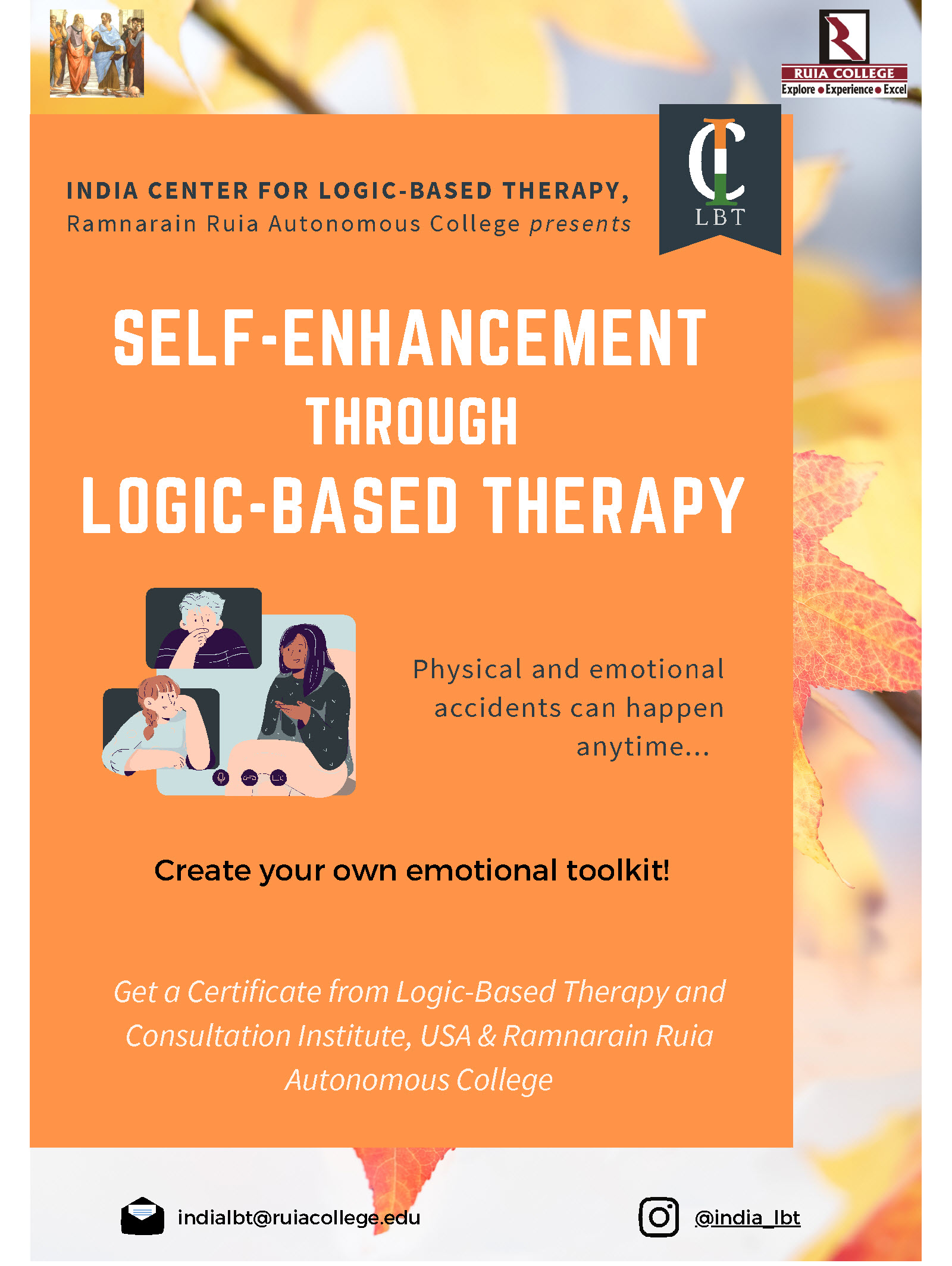 SELF-ENHANCEMENT THROUGH LOGIC BASED THERAPY SELF-ENHANCEMENT THROUGH LOGIC BASED THERAPY