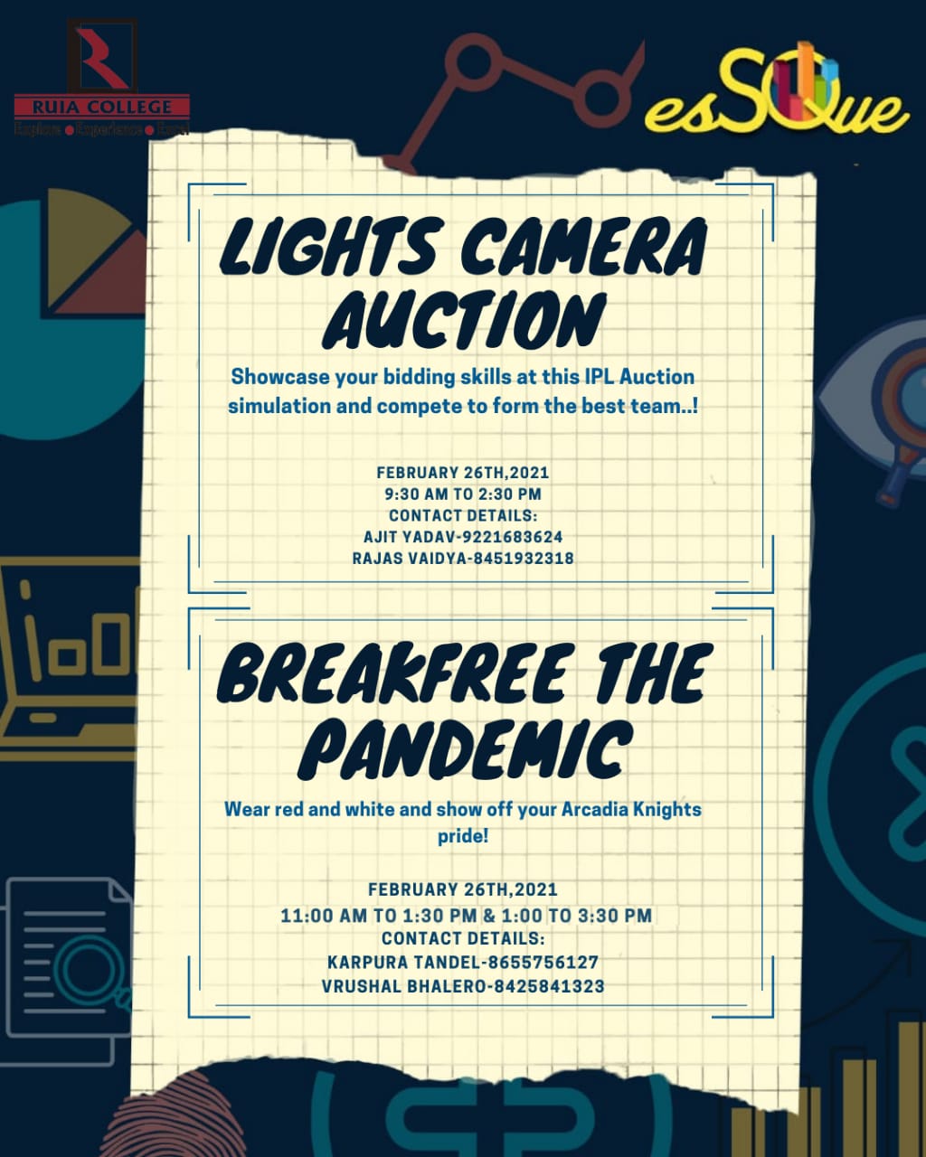 LIGHTS CAMERA AUCTION & BREAKFREE THE PANDEMIC