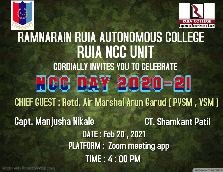 NCC Day 2021 NCC Day 2021