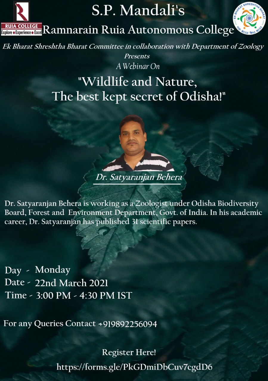 "Wildlife and Nature, the best kept secret of Odisha!