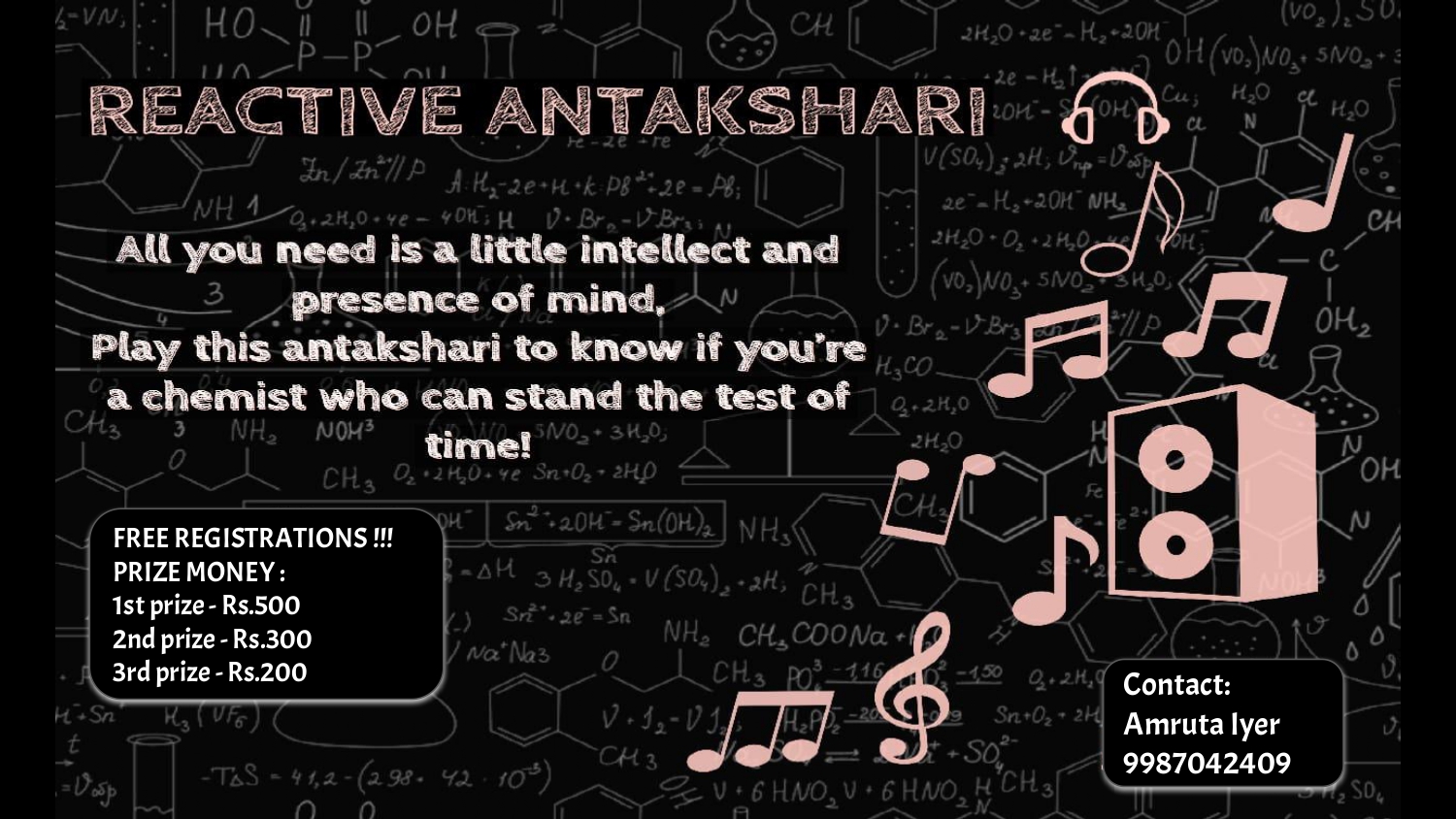 Reactive Antakshari