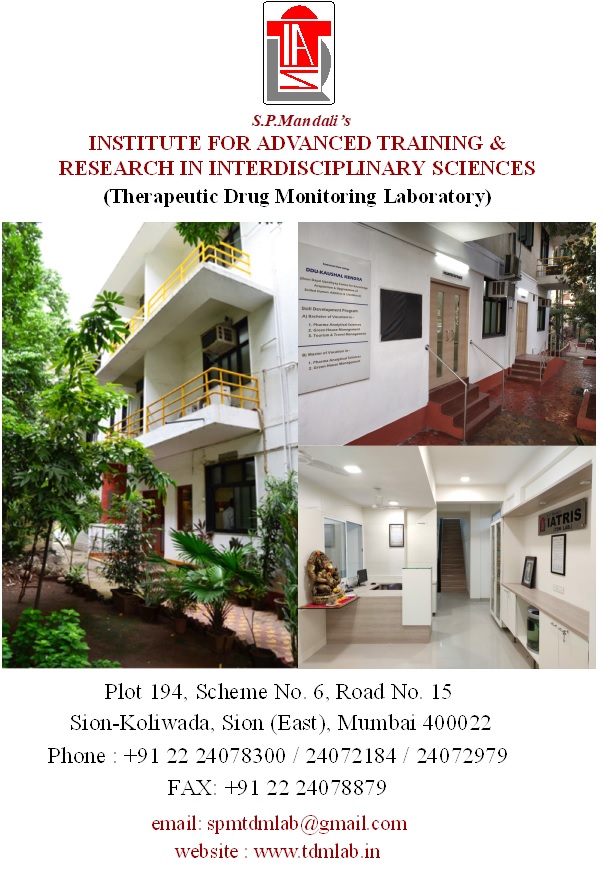Institute for Advanced Training and Research in Interdisciplinary Sciences Institute for Advanced Training and Research in Interdisciplinary Sciences