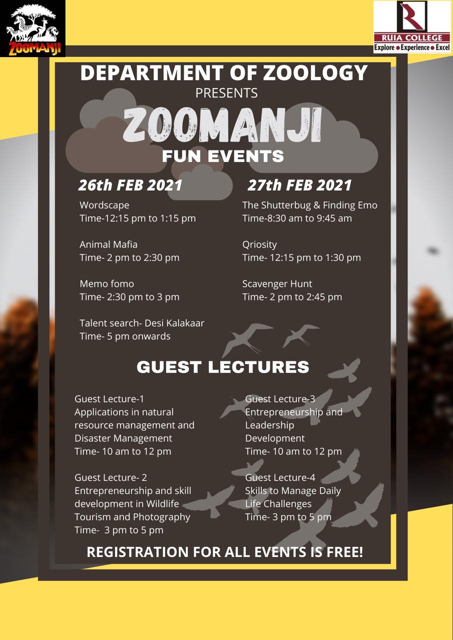 Zoomanji All Events